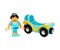 Jasmin mit Waggon Disney Princess