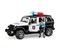 Jeep Wrangler Polizeifahrzeug mit Polizist (heller Hauttyp) Profi-Serie 32.9x14.