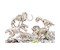 Ausgrabungs-Set Dino Mega-Collection fluoreszierende Skelette