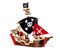 Arty Piraten Ze pirat boat