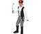 Pirat schwarz/weiss Gr. S
