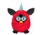 Plüsch Furby Black Cherry