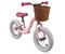 Vintage Bikloon Laufrad rosa mit Lenkertasche, 85x41x57cm Sitz verstellbar 38-36