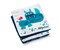 Spielbuch Akkordeon Dschungel 13 x 13cm, 100% Polyester