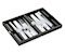 Backgammon - Tinos - klein - grau