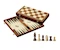 Schach-Backgammon-Dame-Set - Feld 40 mm **