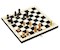 Schach-Backgammon-Dame-Set