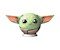3D Puzzle Ball: Mandalorian Grogu mit Ohren