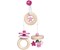Minitrapez Sternchen Spass rosa 15.5cm