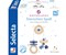 Minitrapez Sternchen Spass blau 15.5cm