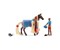 Leo & Rocky Starter Set 6.5x13.5x13.5cm Sofia's Beauties