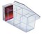 4-Compartment Clear Card Box (Up to 240 Cards)