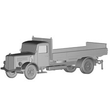 Saurer S4C Pritsche Carba 1956 eckige Fenster