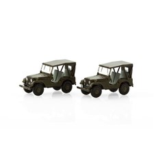Set mit 2 Willy's Jeep M38A1 Schweizer Armee