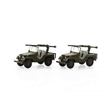 Set mit 2 Jeep  PAK58-Panzer Abwehr Kompanie-BAT