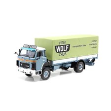 Saurer D250B Pritsche Plane Wolf Chur