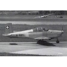 Pilatus P-3 A-801 inkl. Chromständer