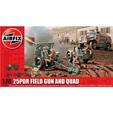 25PDR Field Gun & Quad