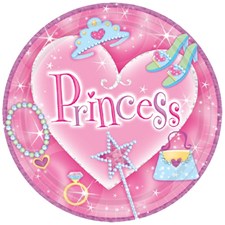 Princess 8 Teller Prinzessin 23cm