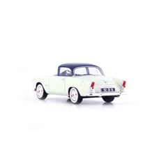 Simca Aronde Plein Ciel (F), hellgrün-dunkelblau