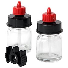 2x 1/2oz (15ml) Quick Connect Bottles with Caps