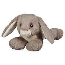 Eco Hase 23 cm liegend aus recycelten PET-Flaschen, weicher Plüsch, ab 0 Jahren