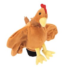 Handschuhpuppe Huhn