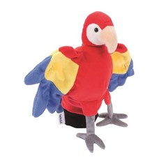 Handschuhpuppe Papagei