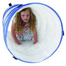Kriechtunnel, transparent