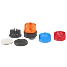 Rundumleuchte mit verschiedenen Aufsätzen