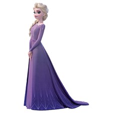 Frozen 2 Elsa Purple Kleid Figur ca. 10 cm, PVC-frei, handbemalt, ab 3 Jahren