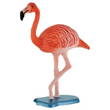 Flamingo 7 cm, PVC-frei, handbemalt
