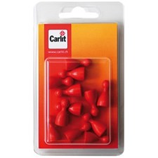 Zubehör 12 Halmakegel rot