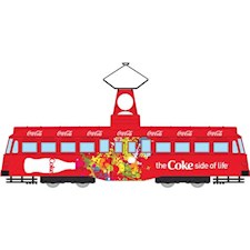 Coca Cola Single Decker Tram- Coke Side of Life