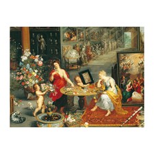 Museum Collection, Bruegel- Allegoria della Vistae dell 'olfatto