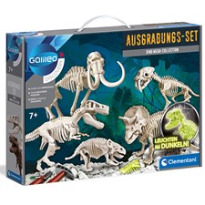 Ausgrabungs-Set Dino Mega-Collection fluoreszierende Skelette