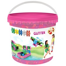 Box Glitter 133tlg. 8in1 aus Kunststoff zum Stecken, ab 4 Jahren diverse b