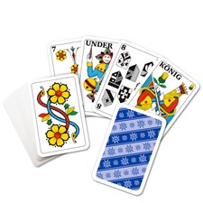 Jasskarten Deutschschweiz, Miniformat 44 x 68 mm