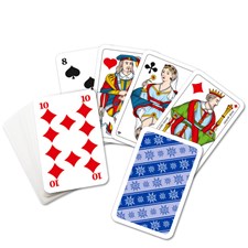 Jasskarten Französisch Miniformat 44 x 68 mm