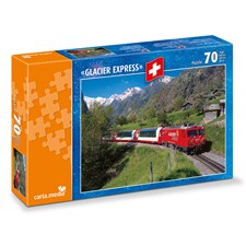 Glacier Express bei Stalden VS