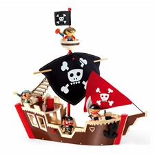 Arty Piraten Ze pirat boat