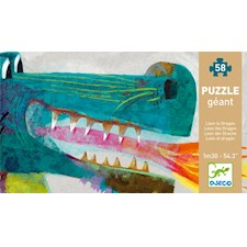 Riesenpuzzle Leon der Drache
