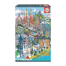 Barcelona City Puzzle 