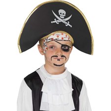 Piratenhut mit Totenkopf