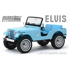 Jeep CJ-5, Sierra Blue - Elvis Presley (1935-77)