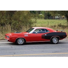 1971 Plymouth Cuda-Tor-Red Poly 1 Highway 61