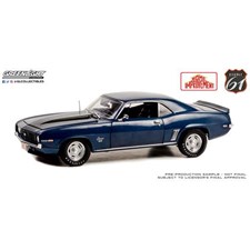 1969 Camaro SS-Blue w/ Black Stripes Highway 61