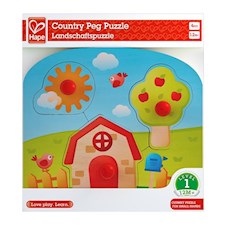 Country Peg Puzzle