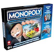 Monopoly Banking Cash-Back d/f/i, ab 8 Jahren, 2-4 Spieler, Batt. 3xAAA exkl.