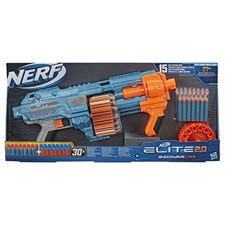 Nerf Elite 2.0 Shockwave RD 15, ca. 67x28x8 cm, Blaster, 30 Nerf Darts, ab 8 Jah